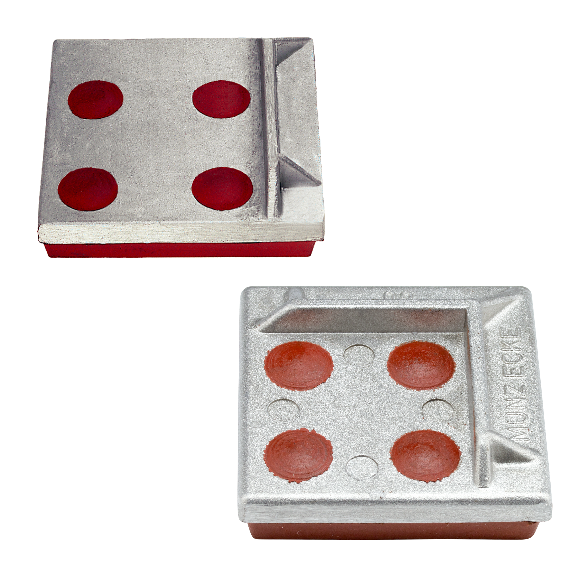 Farsheo 4 Stück Anti-Vibrations-Gummi-Pads Gummi-Vibrationsinsolator  Klimaanlage Montage Gummifüße Halterung für Outdoor Kanallose Mini Split